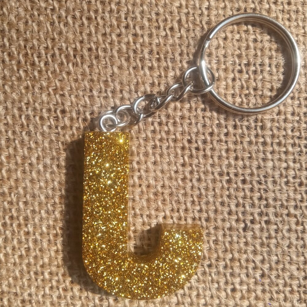 Letter Keychain - Picture 2 of 2